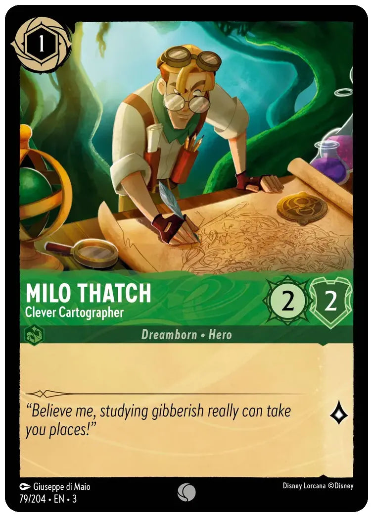 Milo Thatch - Clever Cartographer