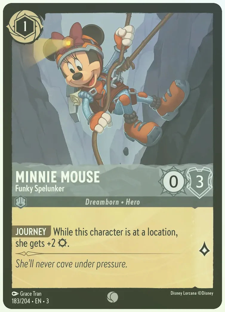 Minnie Mouse - Funky Spelunker Foil