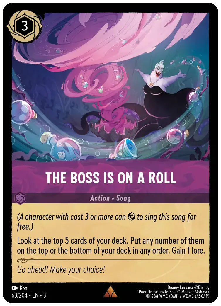 The Boss Is On A Roll
