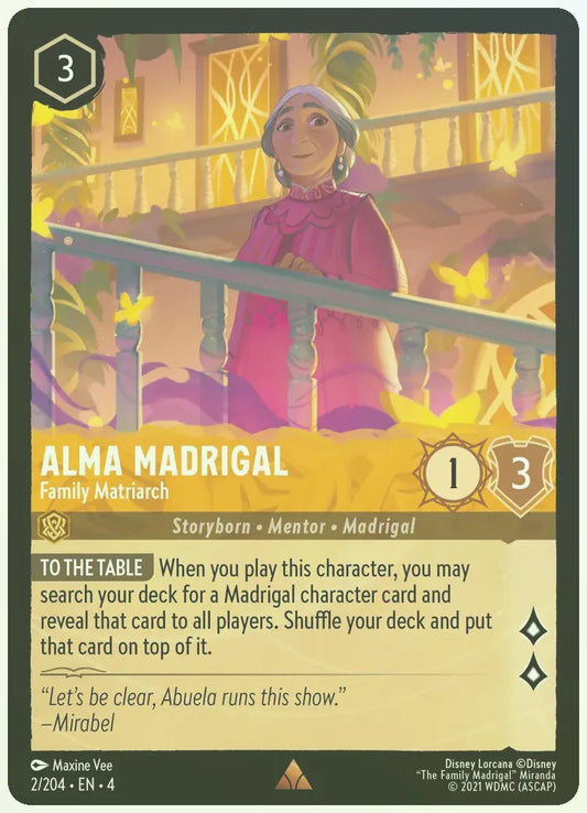 Alma Madrigal - Family Matriarch Foil