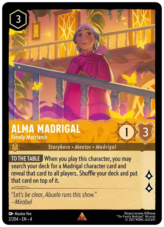 Alma Madrigal - Family Matriarch