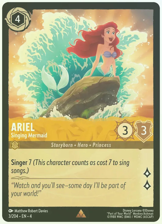 Ariel - Singing Mermaid Foil