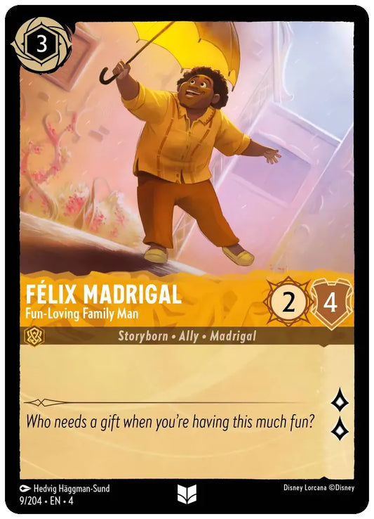 Félix Madrigal - Fun-Loving Family Man
