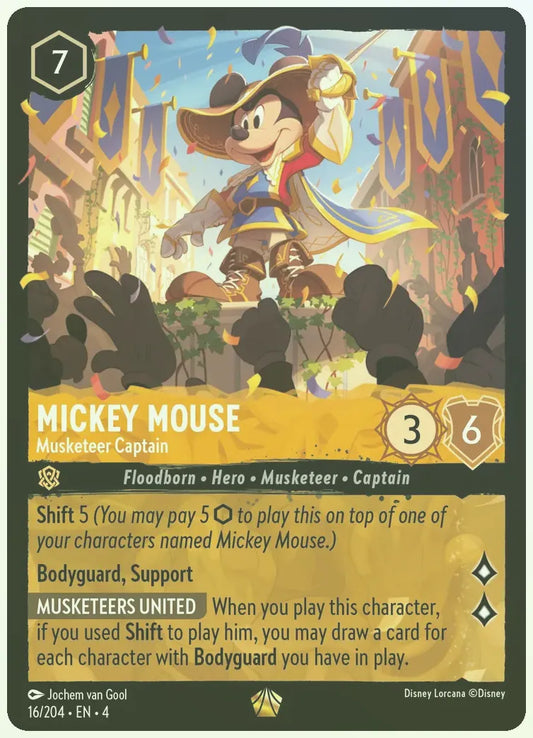 Mickey Mouse - Musketeer Captain Foil