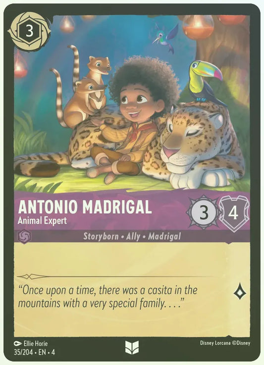 Antonio Madrigal - Animal Expert Foil