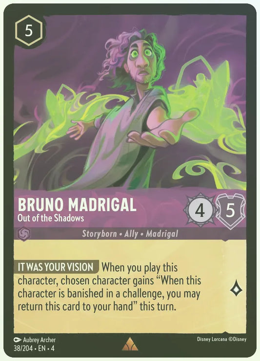 Bruno Madrigal - Out of the Shadows Foil
