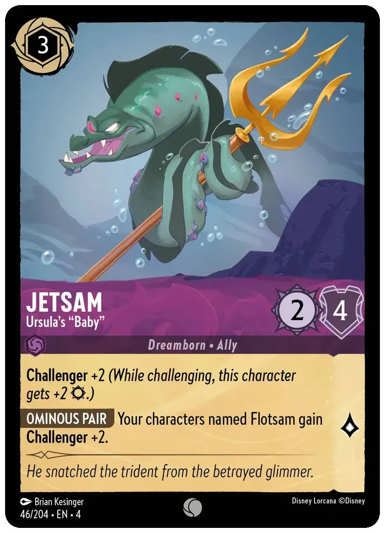 Jetsam - Ursula's "Baby"