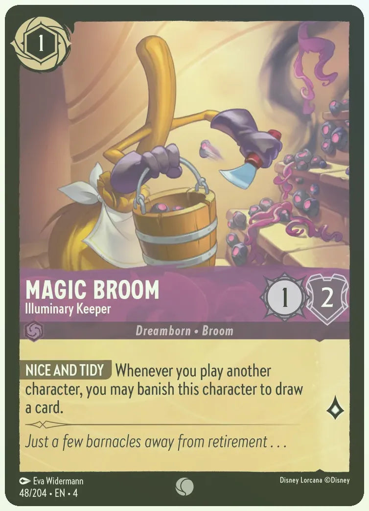 Magic Broom - Illuminary Keeper Foil