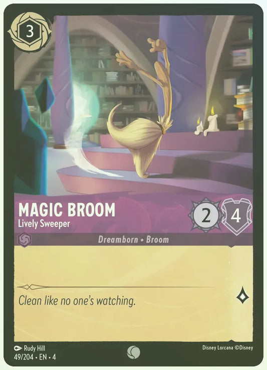 Magic Broom - Lively Sweeper Foil