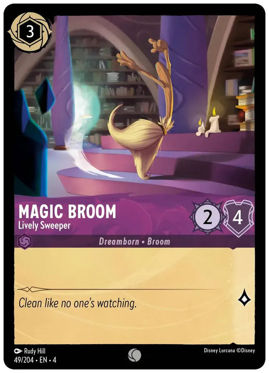 Magic Broom - Lively Sweeper