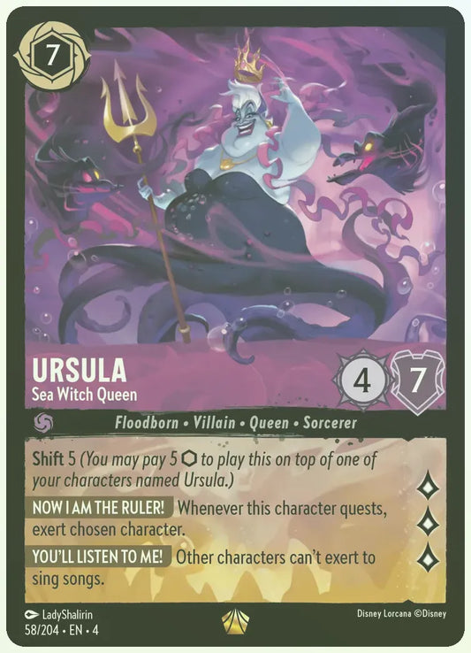 Ursula - Sea Witch Queen Foil