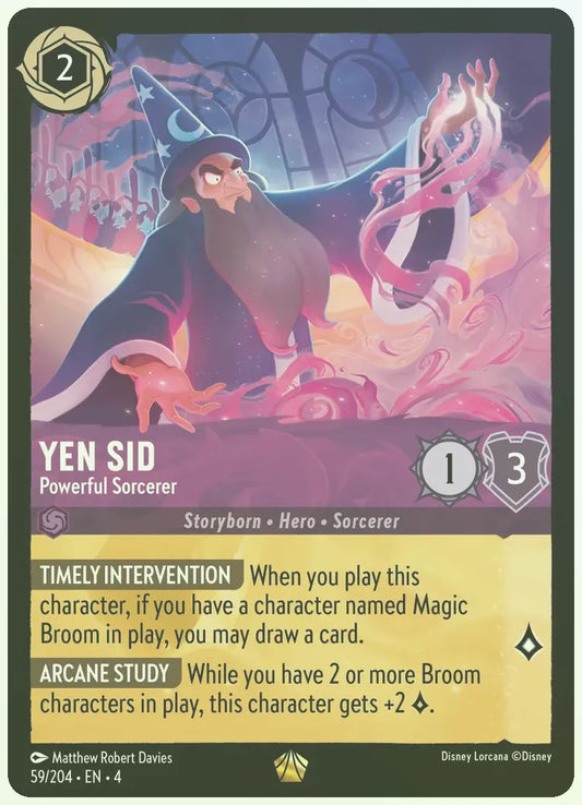 Yen Sid - Powerful Sorcerer Foil