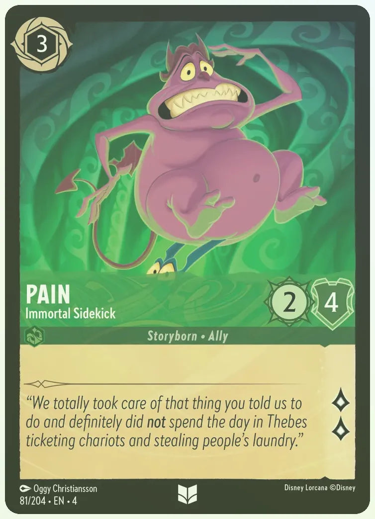 Pain - Immortal Sidekick Foil