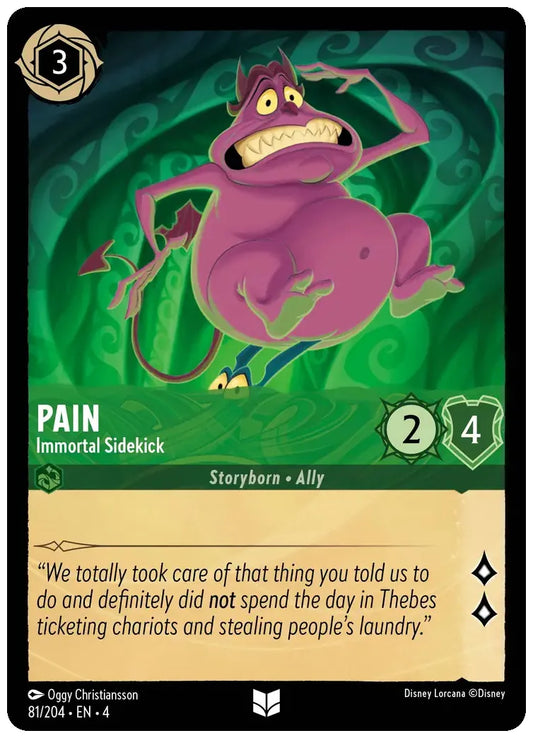 Pain - Immortal Sidekick
