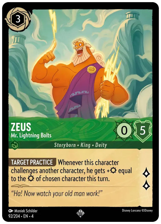 Zeus - Mr. Lightning Bolts