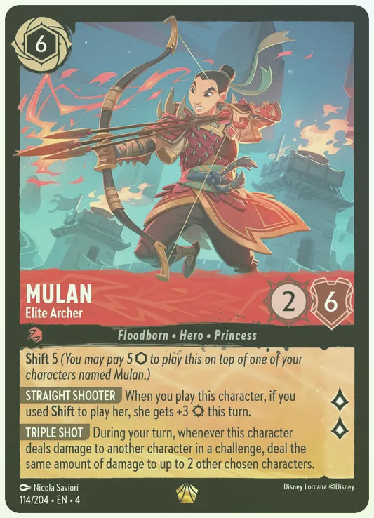 Mulan - Elite Archer Foil
