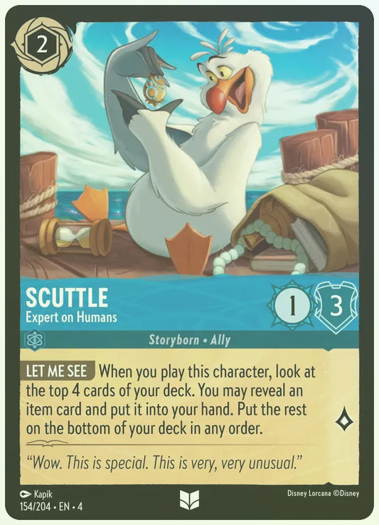Scuttle - Expert on Humans Foil