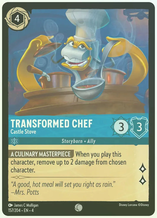 Transformed Chef - Castle Stove Foil