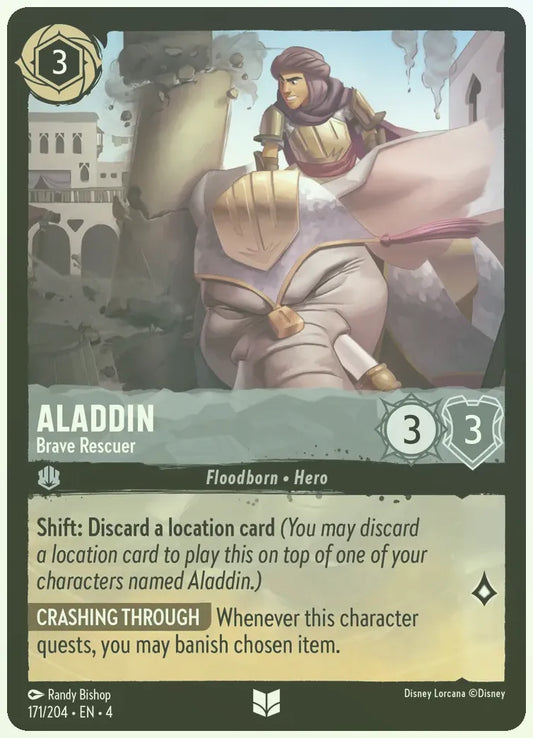 Aladdin - Brave Rescuer Foil
