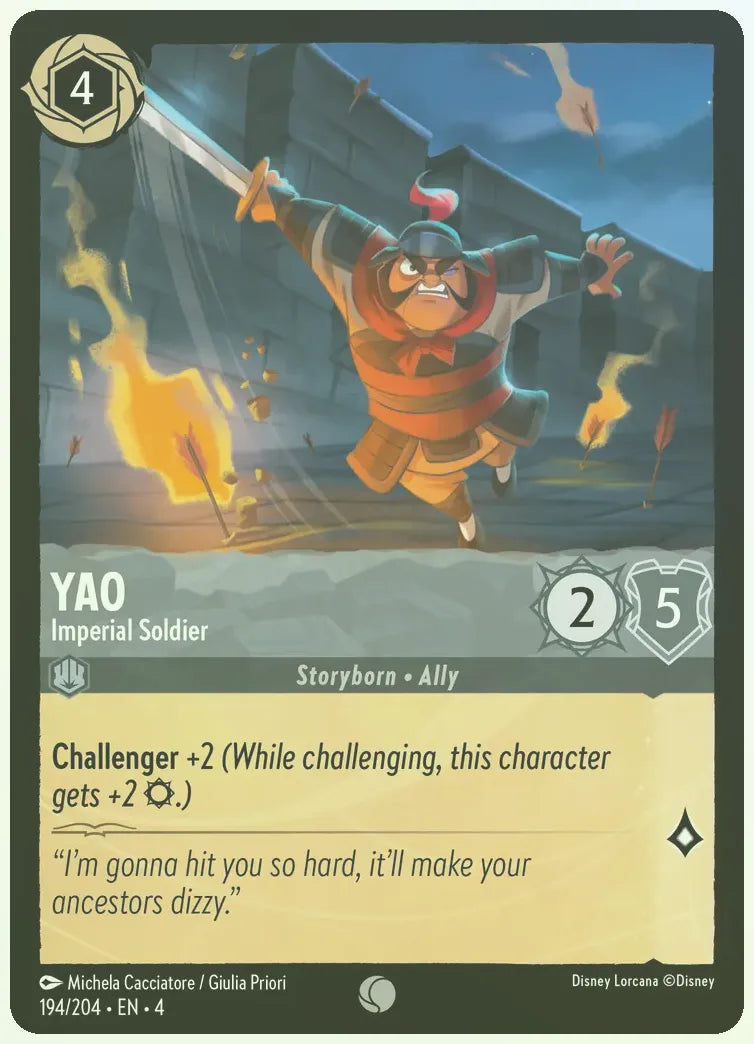 Yao - Imperial Soldier Foil