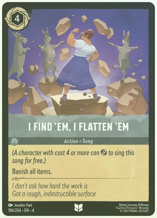 I Find Em, I Flatten Em Foil