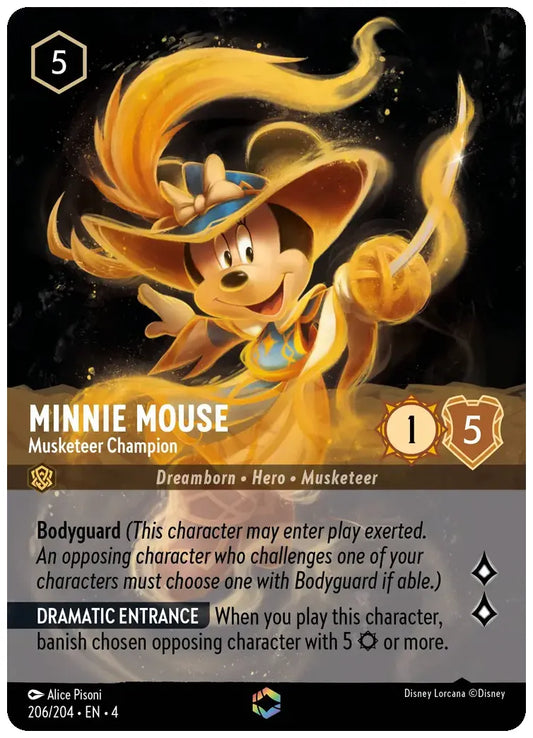 Minnie Mouse - Musketeer Champion V.2