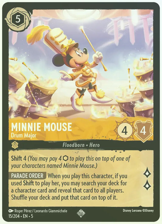 Minnie Mouse - Drum Major Foil