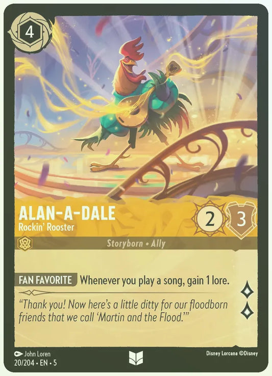 Alan-a-Dale - Rockin' Rooster Foil