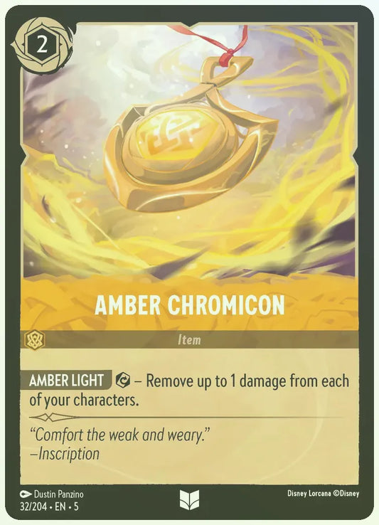 Amber Chromicon Foil