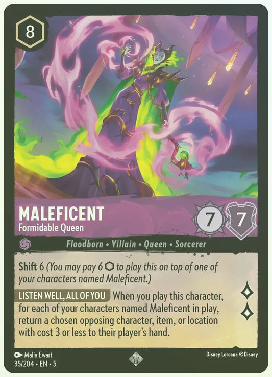 Maleficent - Formidable Queen Foil