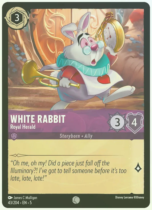 White Rabbit - Royal Herald Foil