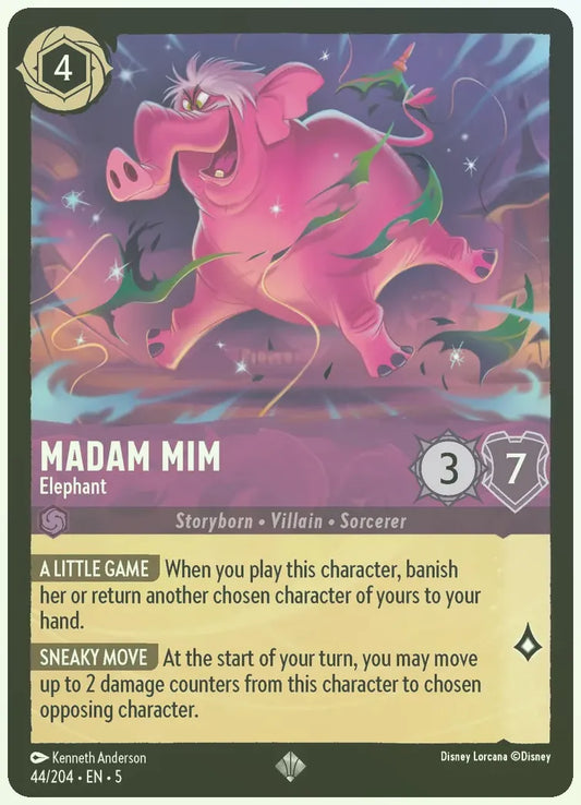 Madam Mim - Elephant Foil