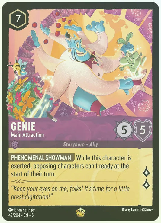 Genie - Main Attraction Foil