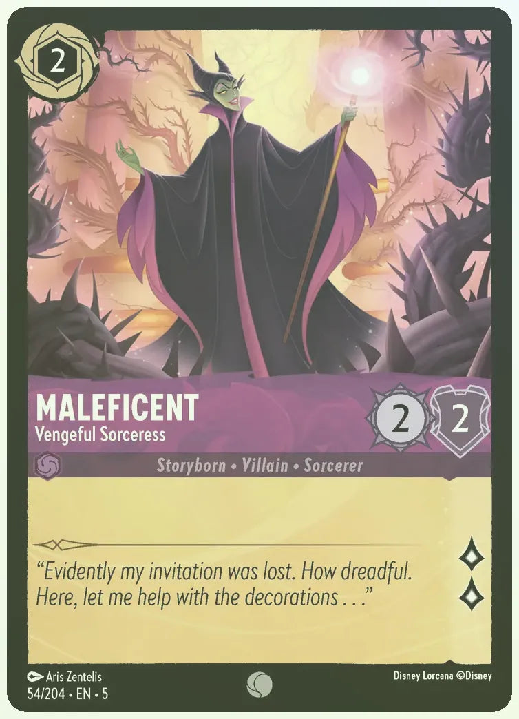 Maleficent - Vengeful Sorceress Foil