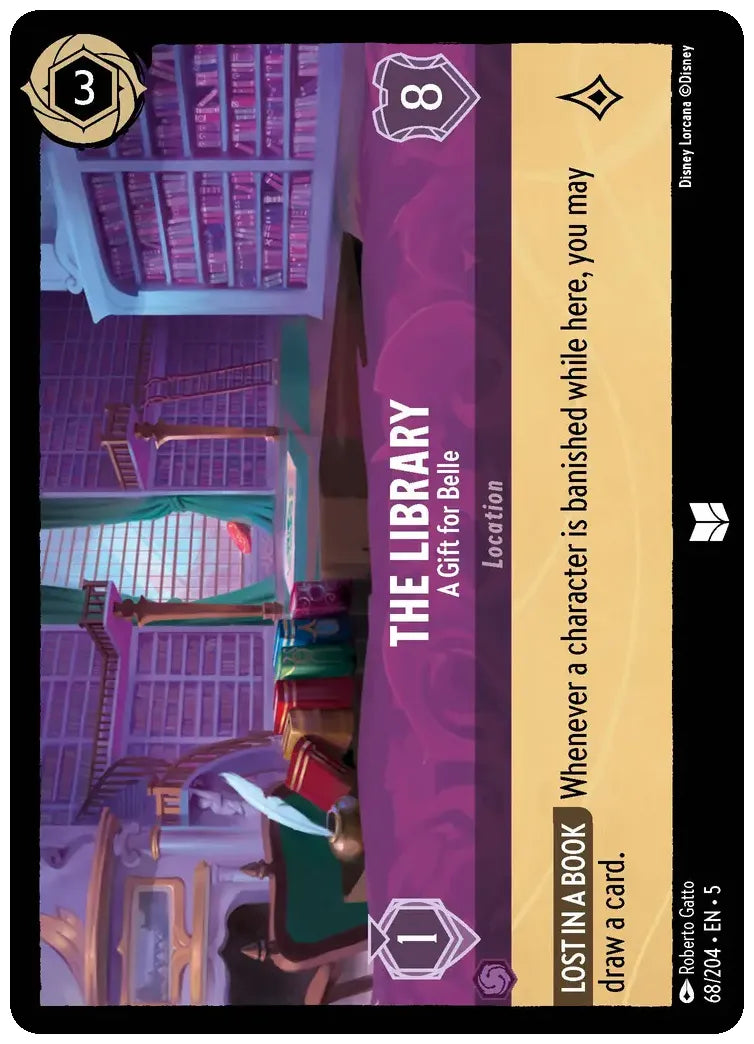 The Library - A Gift for Belle