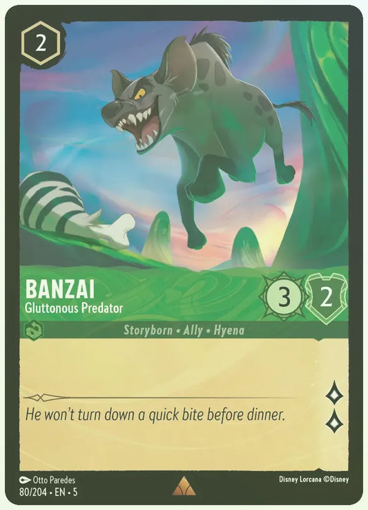 Banzai - Gluttonous Predator Foil
