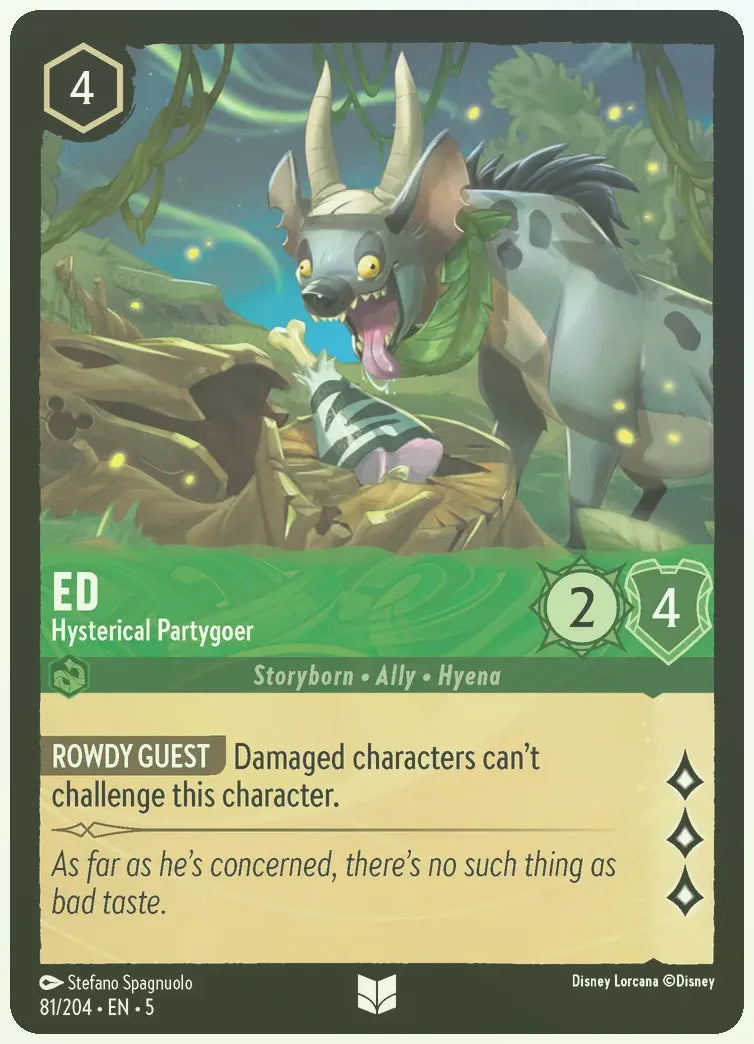 Ed - Hysterical Partygoer Foil