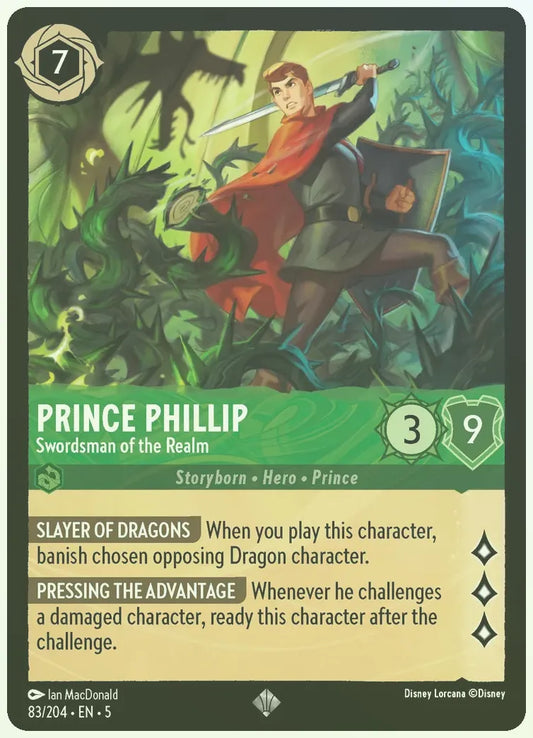 Prince Phillip - Swordsman of the Realm Foil