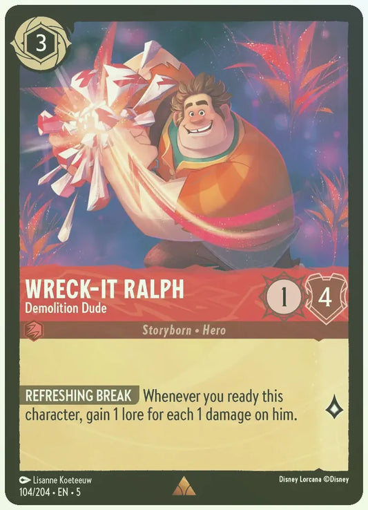 Wreck-It Ralph - Demolition Dude Foil