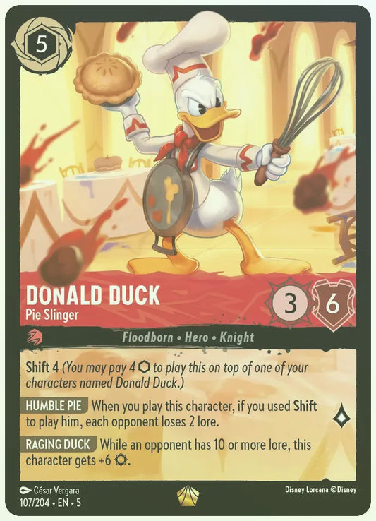 Donald Duck - Pie Slinger Foil