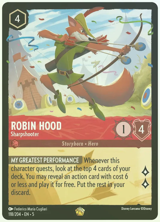 Robin Hood - Sharpshooter Foil