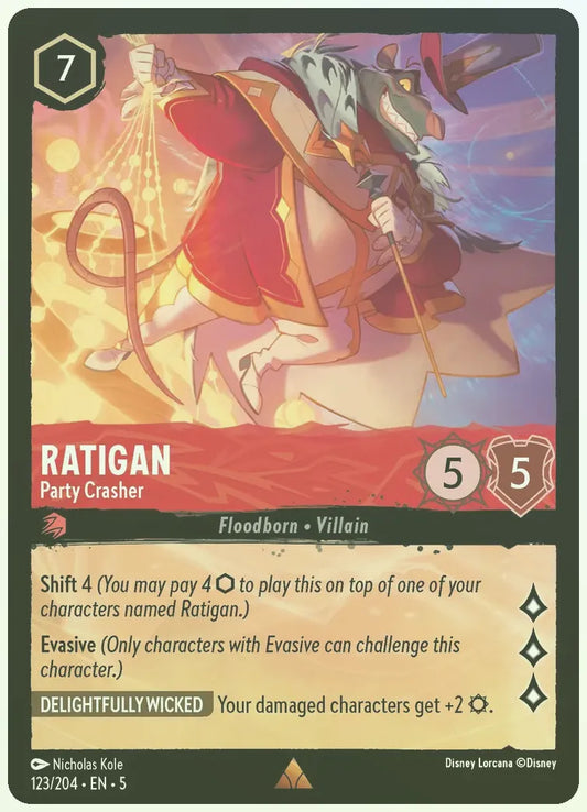 Ratigan - Party Crasher Foil