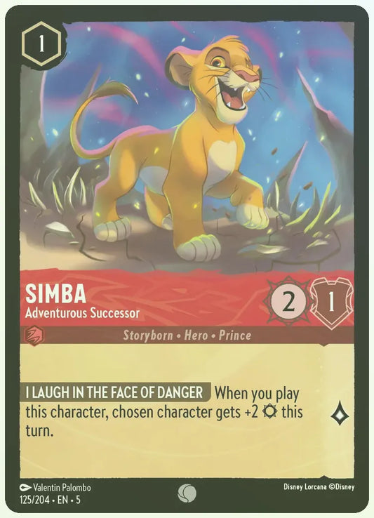 Simba - Adventurous Successor Foil