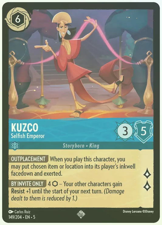 Kuzco - Selfish Emperor Foil