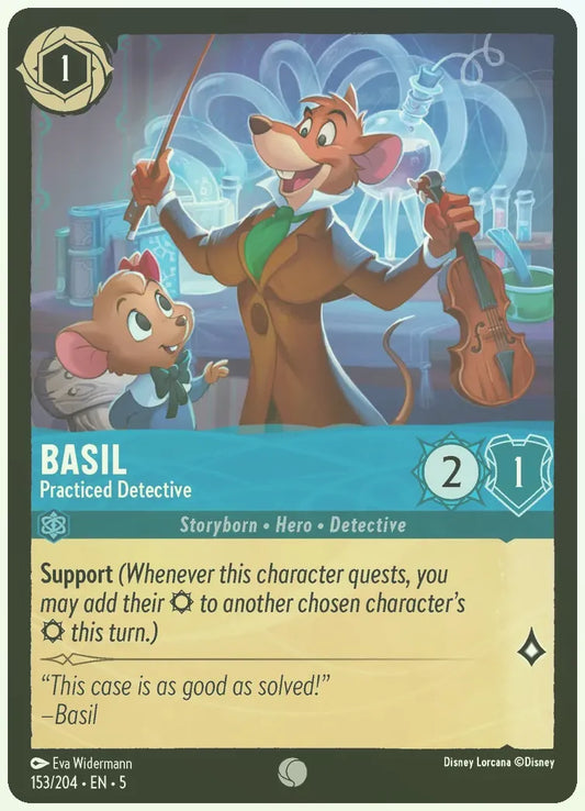 Basil - Practiced Detective Foil