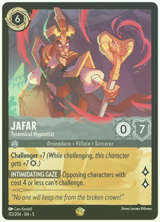 Jafar - Tyrannical Hypnotist Foil
