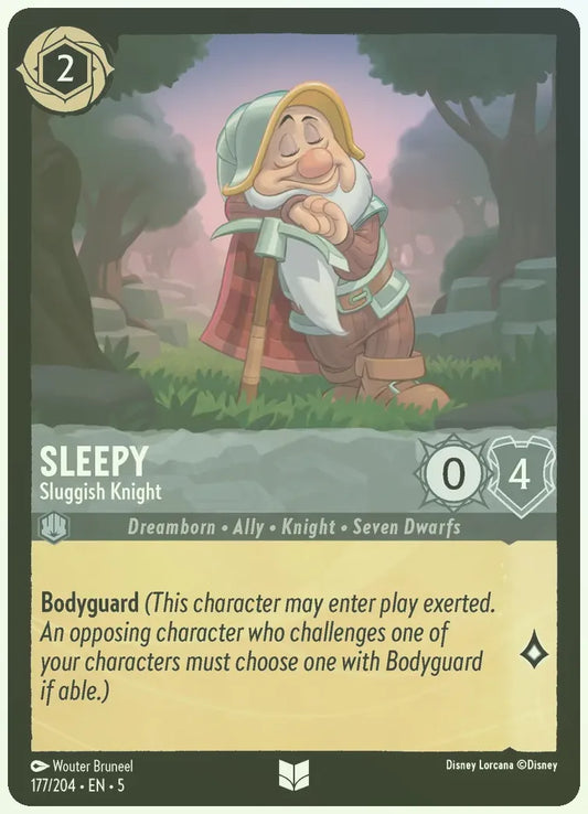 Sleepy - Sluggish Knight Foil