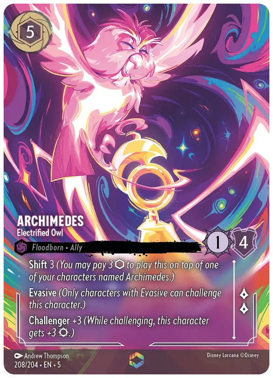 Archimedes - Electrified Owl V.2