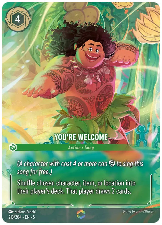 You're Welcome V.2