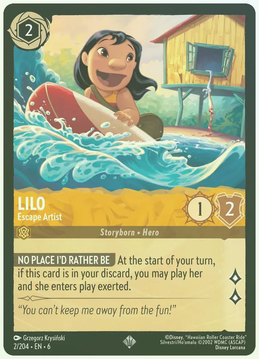 Lilo - Escape Artist Foil